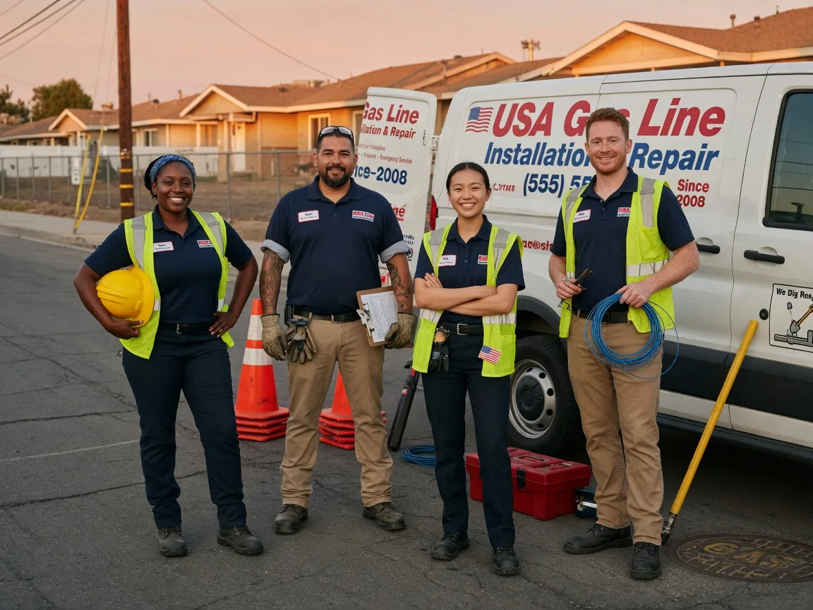 Gas Line Installation company in Rohnert Park, CA